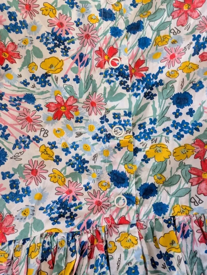 Robe Liberty Petit Bateau 3 ans 95 cm neuf - photo numéro 5