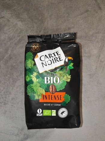 Café en grains bio 1kg Carte Noire Intense
