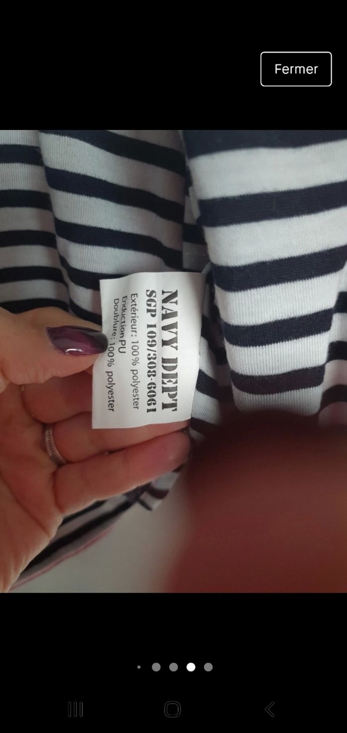 Imperméable 9 mois hublot - photo numéro 6