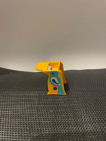 Playmobil chaise haute bébé jaune motif oiseau cuisine 5329 pièces détachées