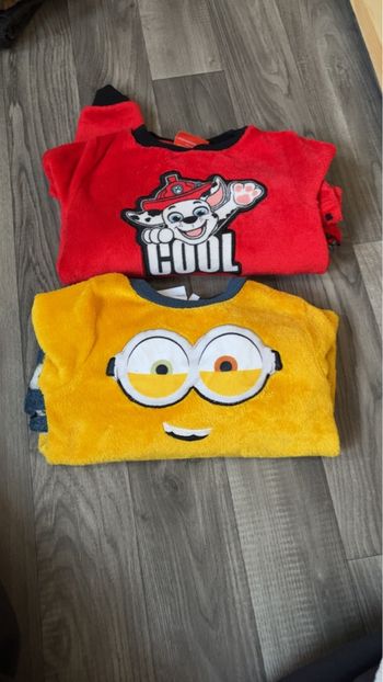 Lot pyjamas polaire 