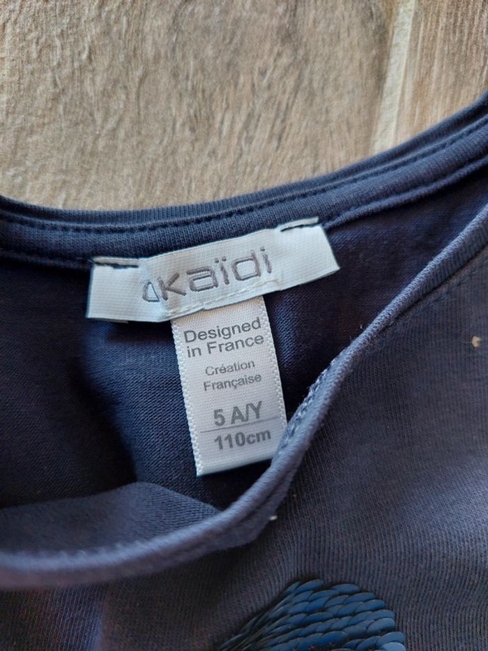 T-shirt manches courtes avec sequins réversibles - photo numéro 3