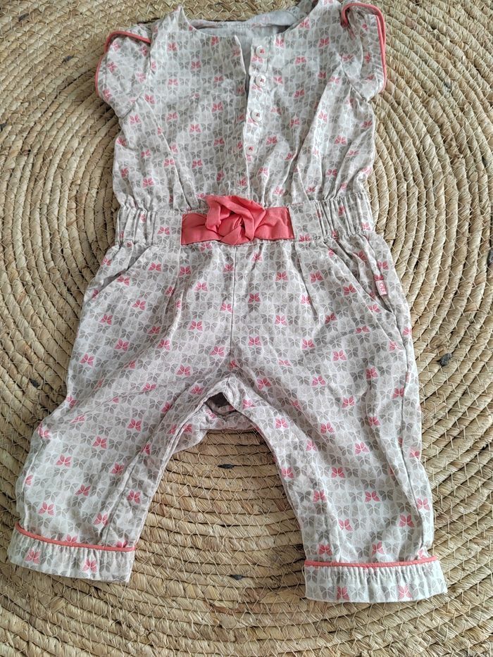 Combi été 6 mois okaidi