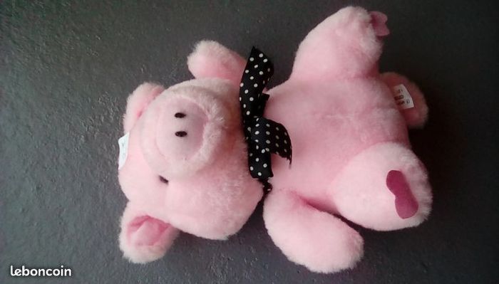 Peluche cochon 18 cm