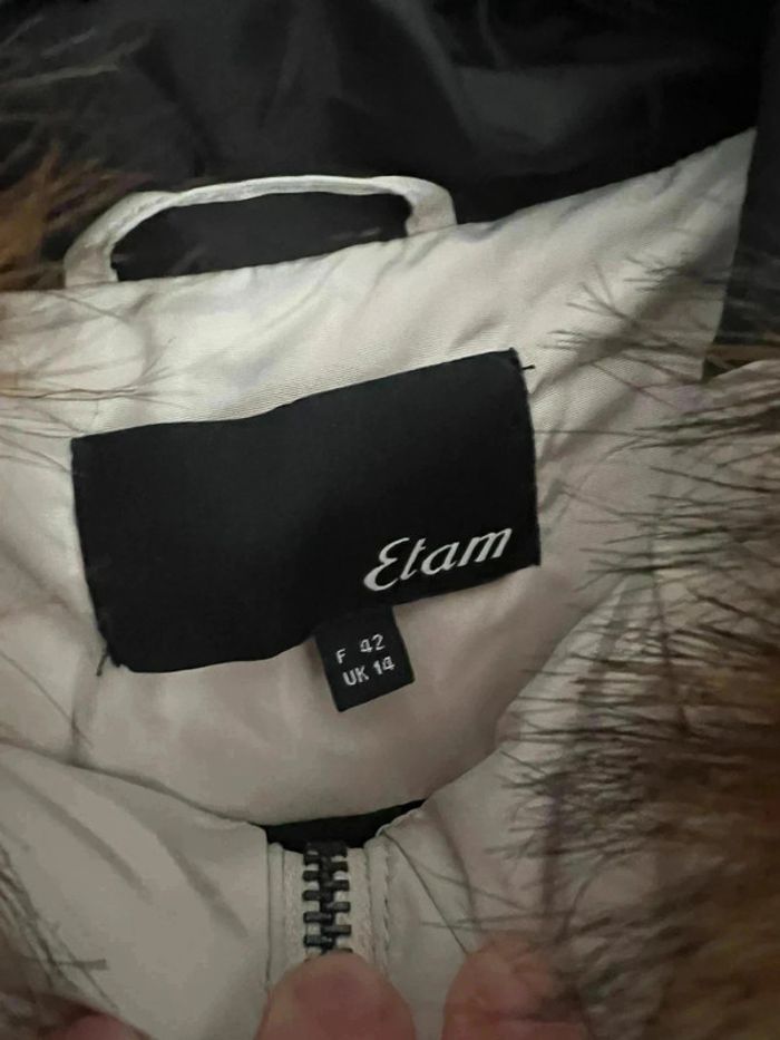 Manteau etam beige neuf 42 - photo numéro 4