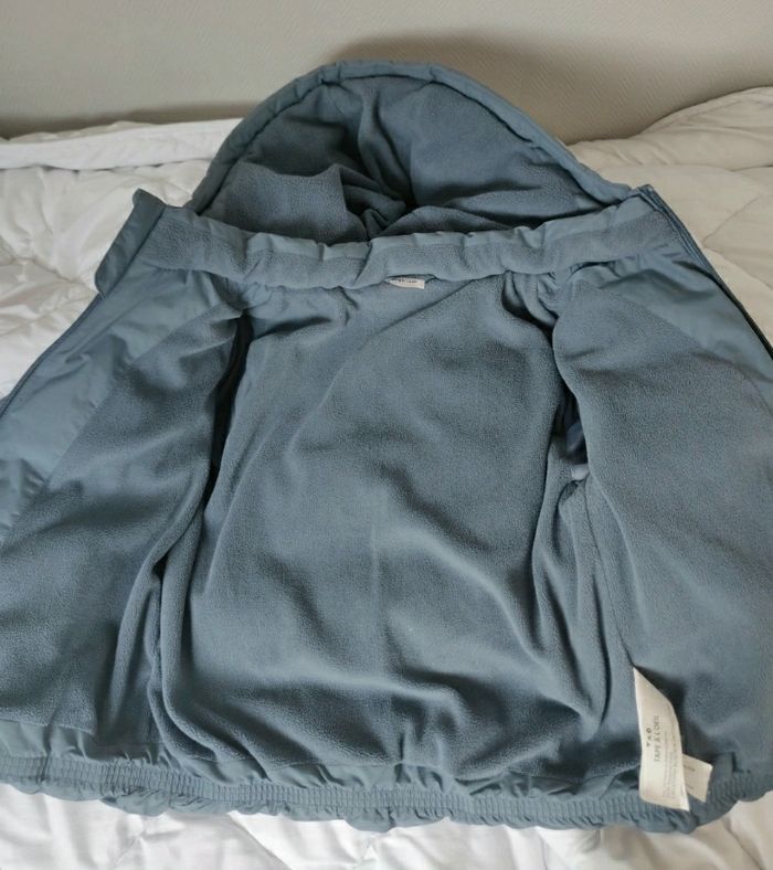 Doudoune chaude bleu ciel collection 2024 2025 - photo numéro 9