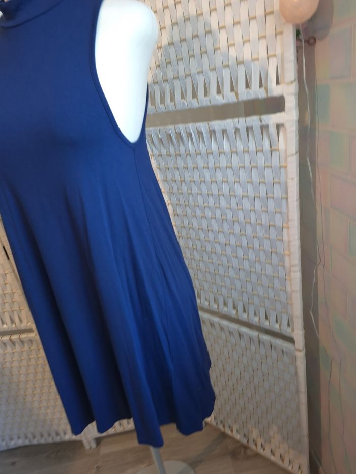 Jolie robe trapèze bleue Missguided femme T40 - photo numéro 5