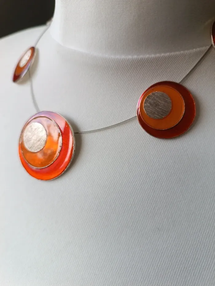 Collier émaux Armand Thiery - photo numéro 6