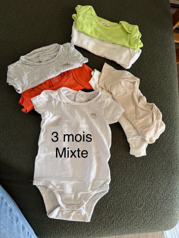 Lot bodies mixte