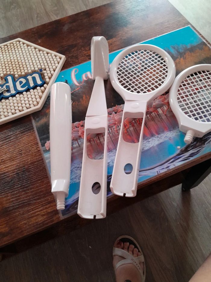Ensemble manette tennis golf et baseball wii - photo numéro 3