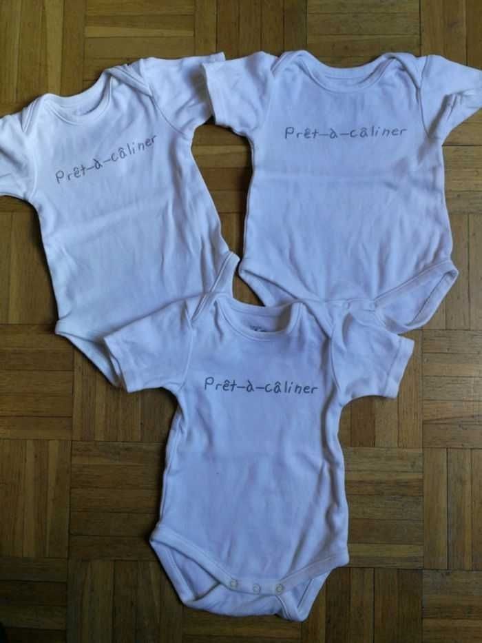 3 bodys MC 1 mois baby club