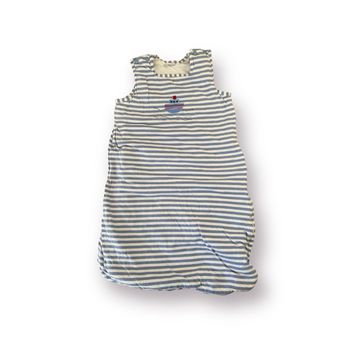 Linvosges Gigoteuse Turbulette bleu et blanche