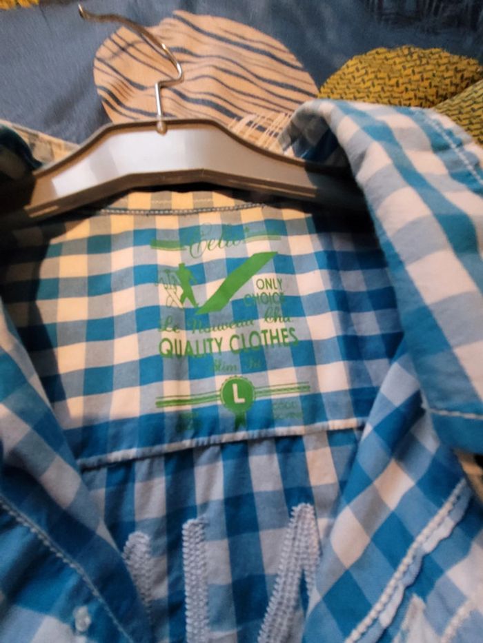 Chemise à carreaux Monté Carlo - photo numéro 5