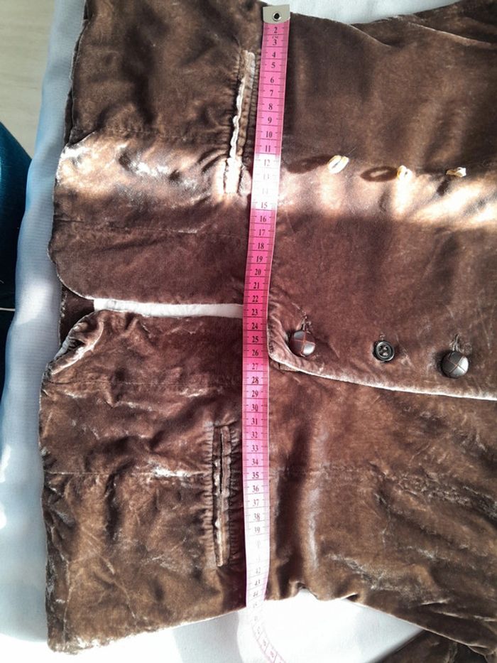 Jolie veste chemisier one step soie rayon dentelle taille 40 - photo numéro 13