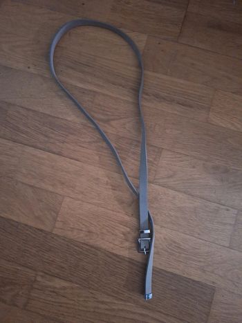 Ceinture H&M couleur taupe/gris