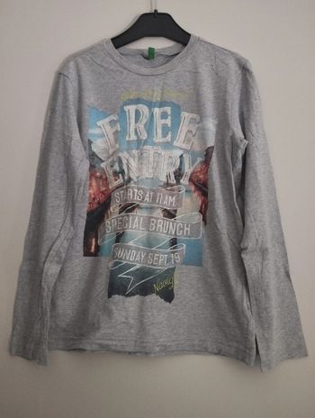 Tee shirt Benetton taille 10/11 ans