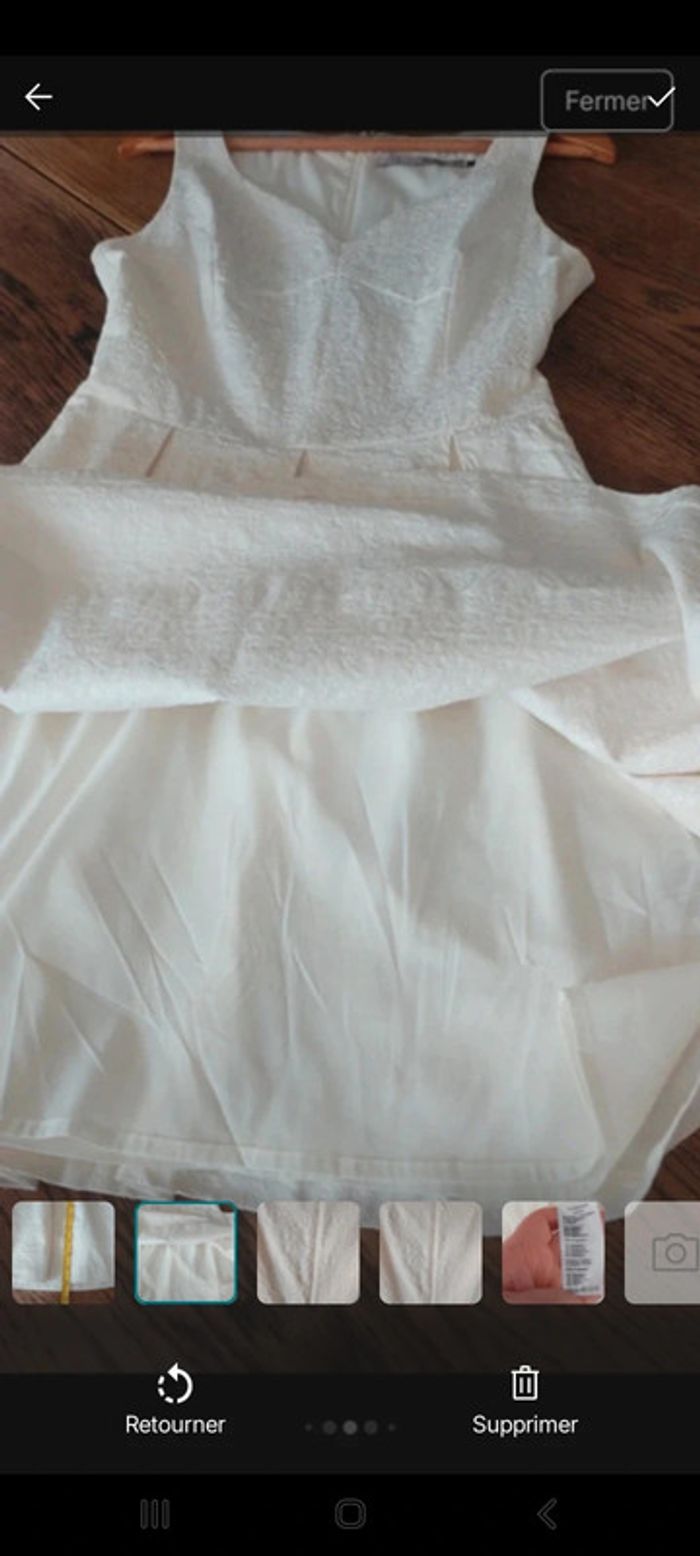 Robe chic blanche Styles by Steps taille 36 - photo numéro 18