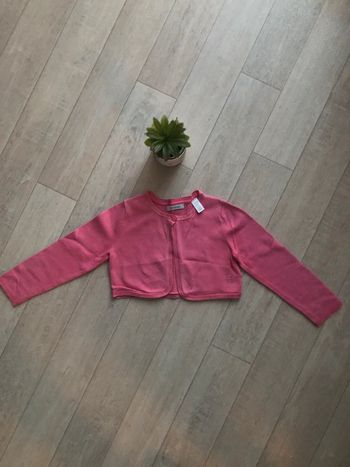 Gilet fushia Okaïdi