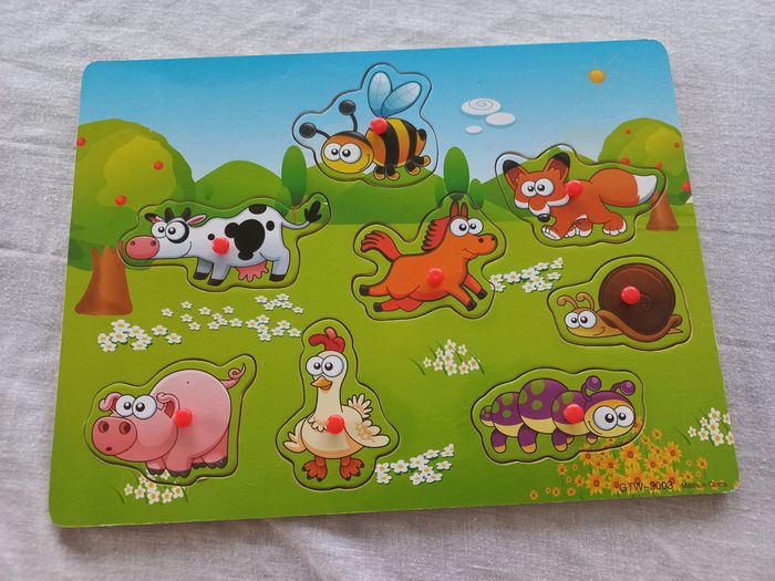 Puzzle en bois pour bébé