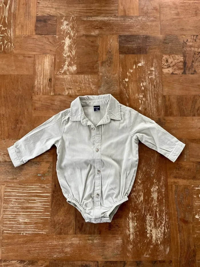 Body chemise Kiabi 6 mois