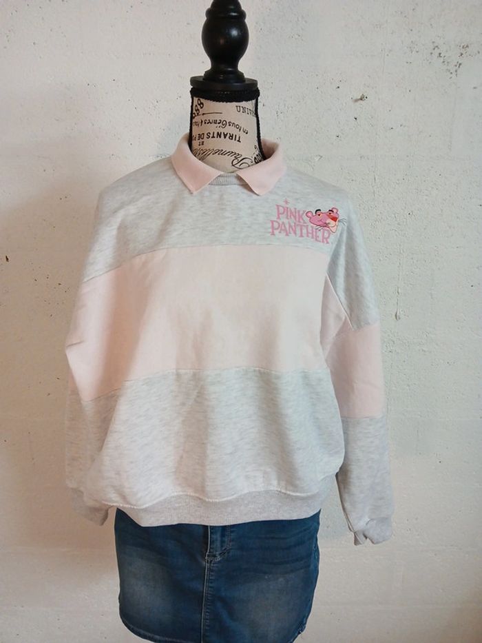 Sweat la panthère rose taille M