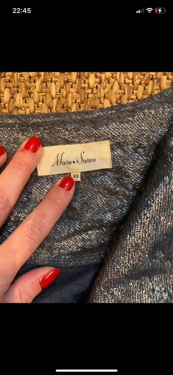 Veste / gilet Marie sixtine - photo numéro 3