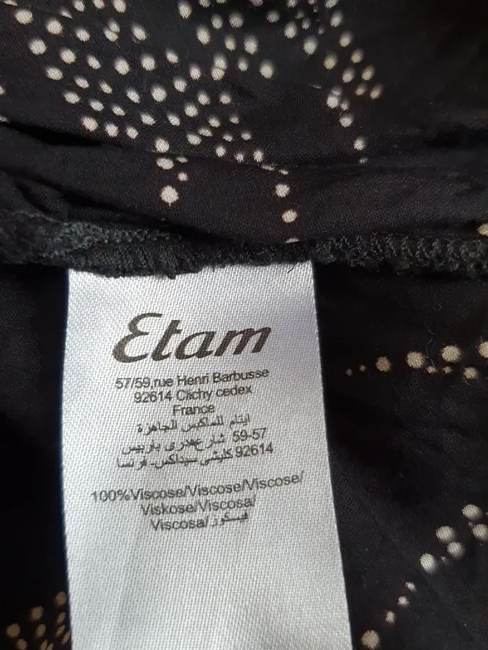 Débardeur fluide Etam taille XS - photo numéro 4