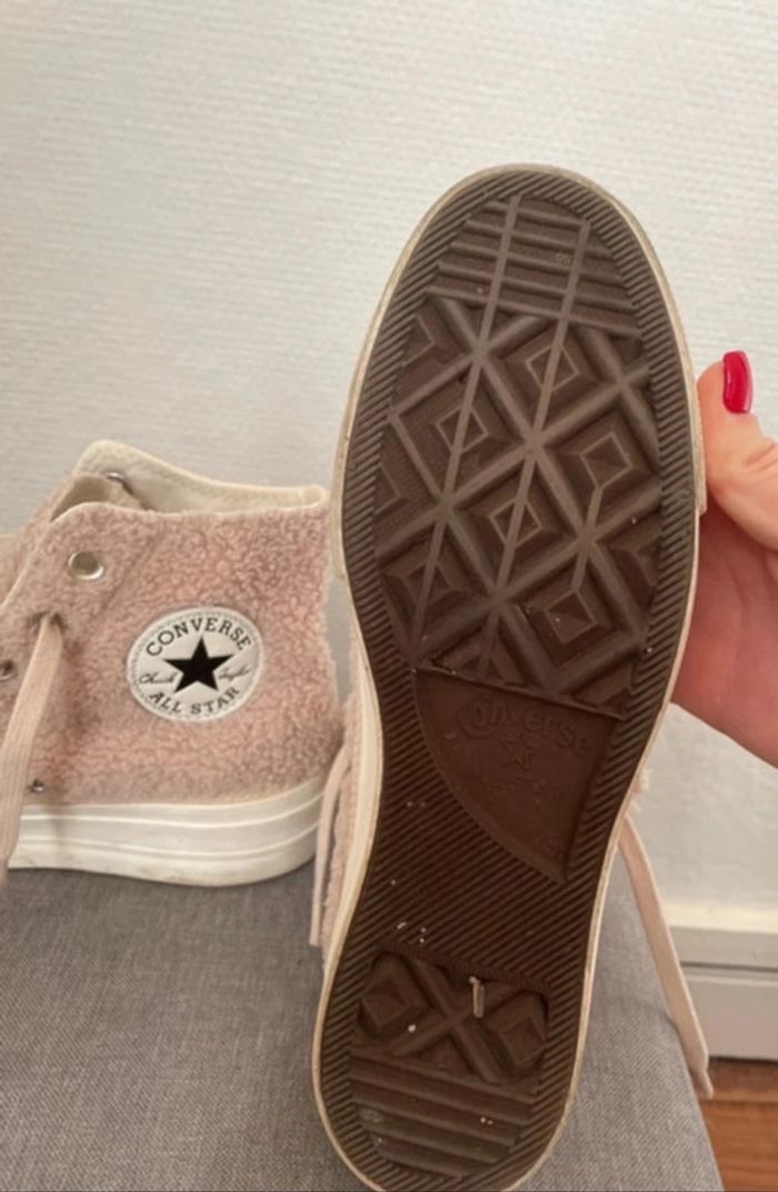 Chaussure baskets converse - taille 37,5 - photo numéro 4