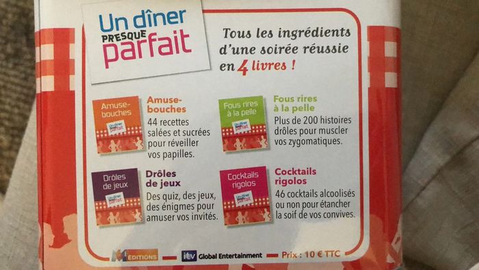 Coffret Un dîner presque parfait la boîte 2 - photo numéro 2