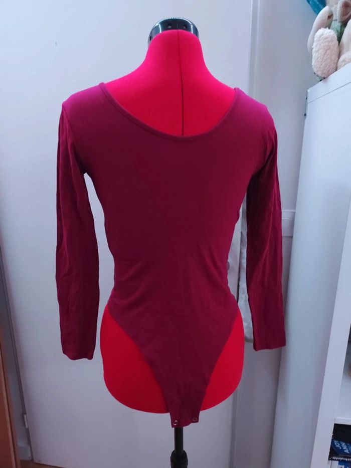 Body rouge bordeaux - photo numéro 2