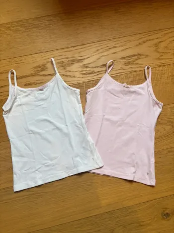 Lot de 2 maillots de corps à bretelles Okaïdi 8 ans