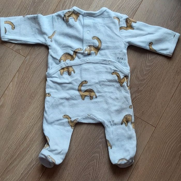 Pyjama dino velours - photo numéro 2
