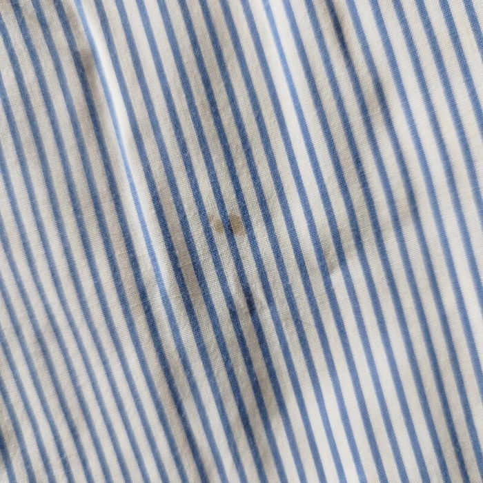 Chemise rayée blanc/bleu (tâchée) | Urban rythm | M - photo numéro 3