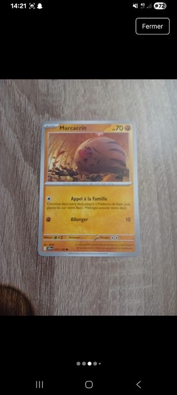 Lots de 10 carte pokemon commune 