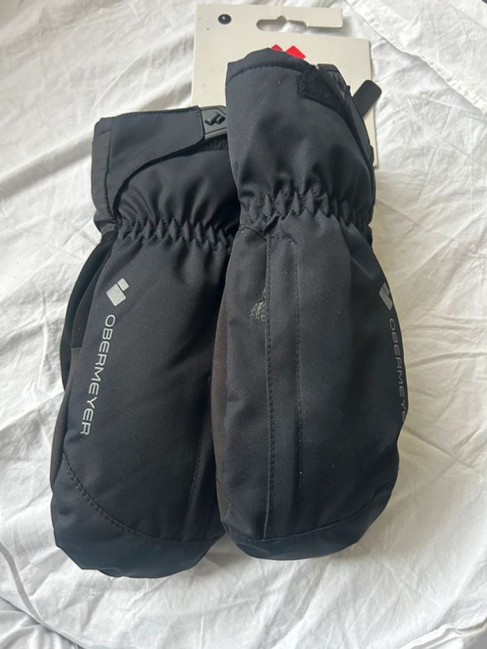 Moufles Obermeyer taille S/M junior (taille L ) longueur poignée 17,5 cm longueur totale 24 cm