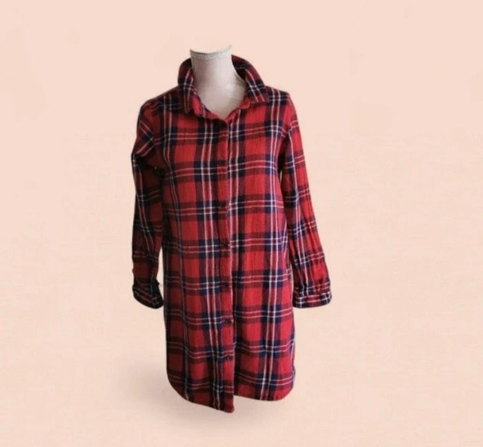 Robe chemise à carreaux YD love your clothes 10/11ans