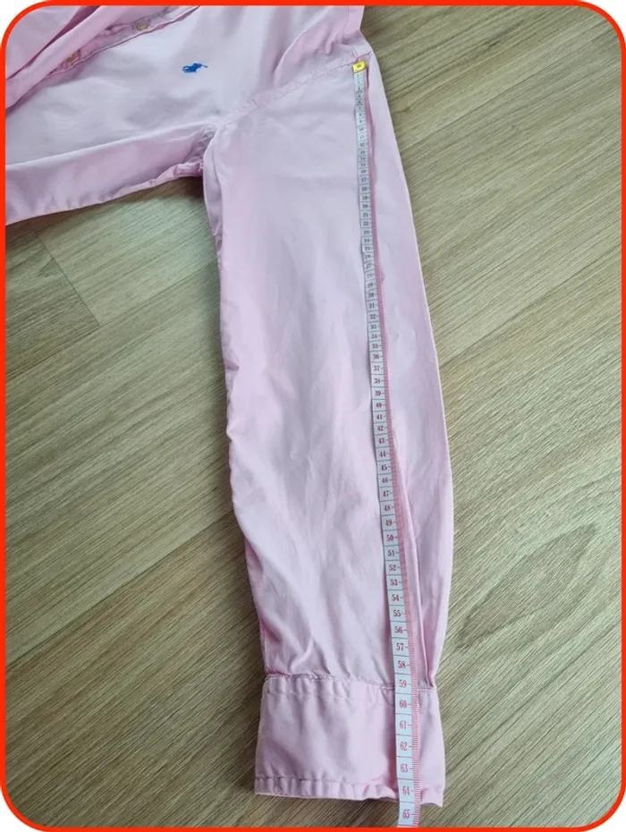 Chemise rose Homme Ralph Lauren Taille M - photo numéro 7