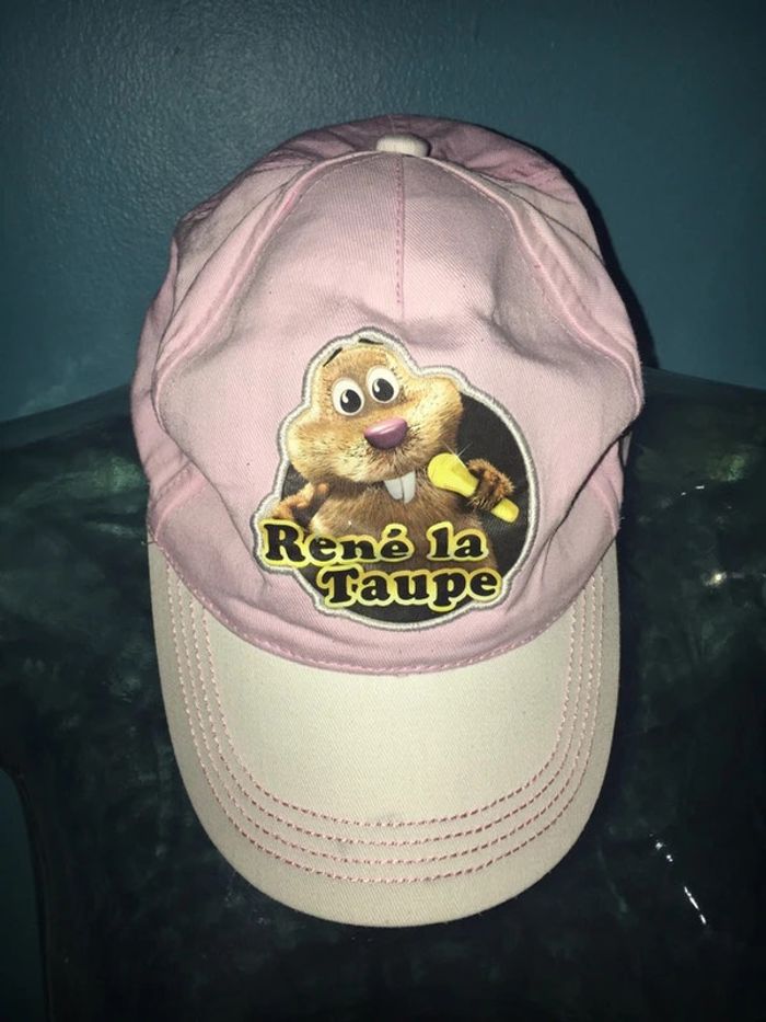 🌺 casquette fille rose rené la taupe
