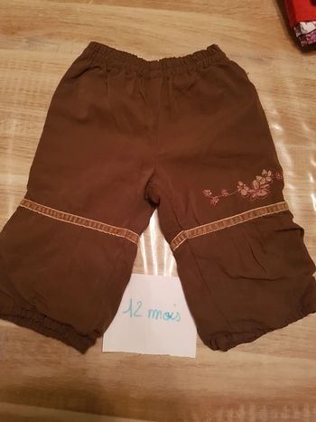 Pantalon bébé fille 1 an
