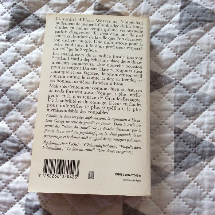 #pour solde de tout compte Elisabeth George - photo numéro 3