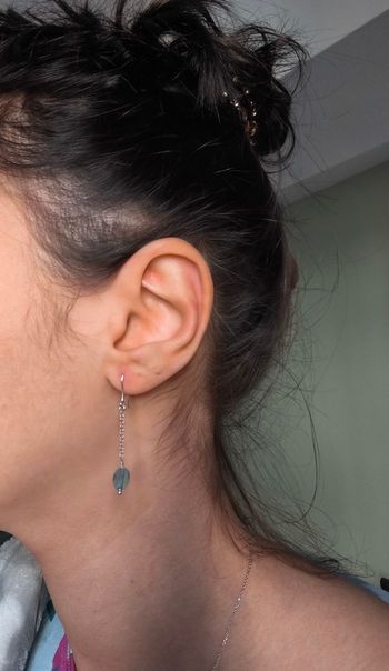 Boucles d'oreilles pendantes argent 925 Histoire d'or