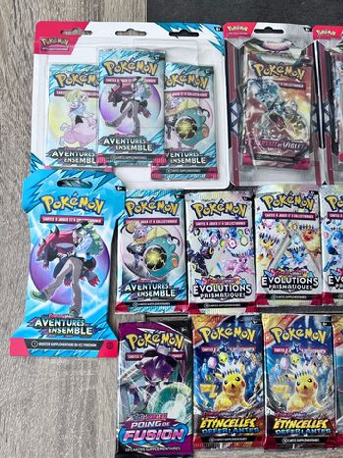 Lot Pokémon booster - photo numéro 3