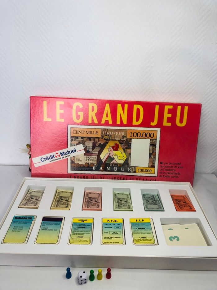 Le grand jeu de l’argent et de la vie Crédit mutuel vintage - photo numéro 5