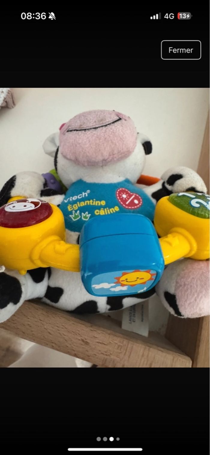 Vache musicale et lumineuse - photo numéro 3