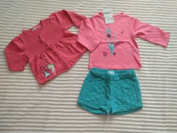 Ensemble bébé fille 6 mois