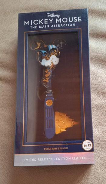 Cle key sleutel mickey attraction Disney peter pan 6/12