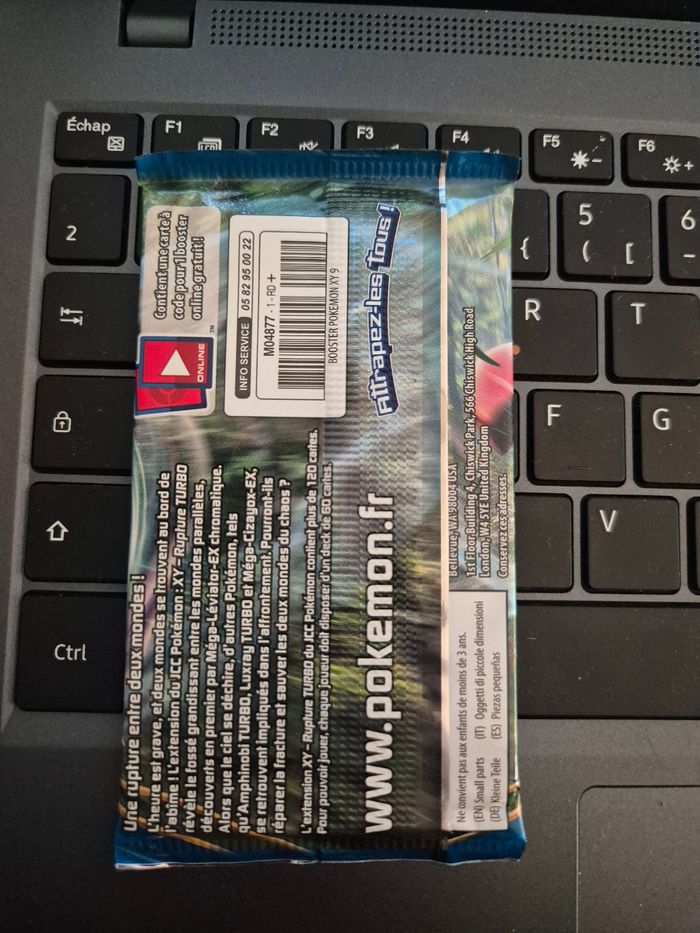 Booster Pokémon XY Rupture Turbo - photo numéro 2