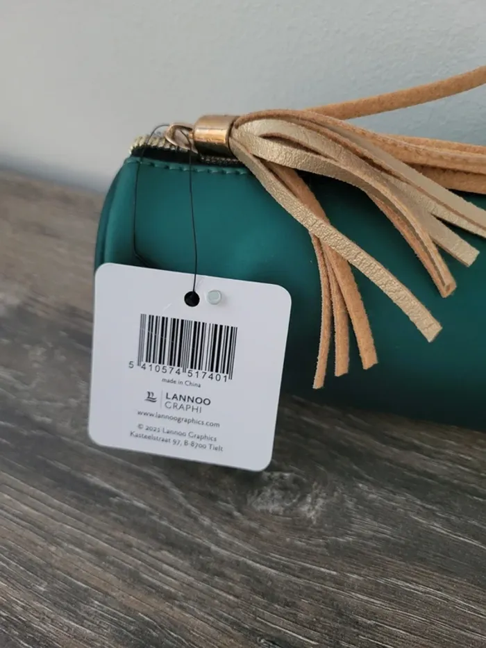 Trousse à stylos simili cuir - photo numéro 2