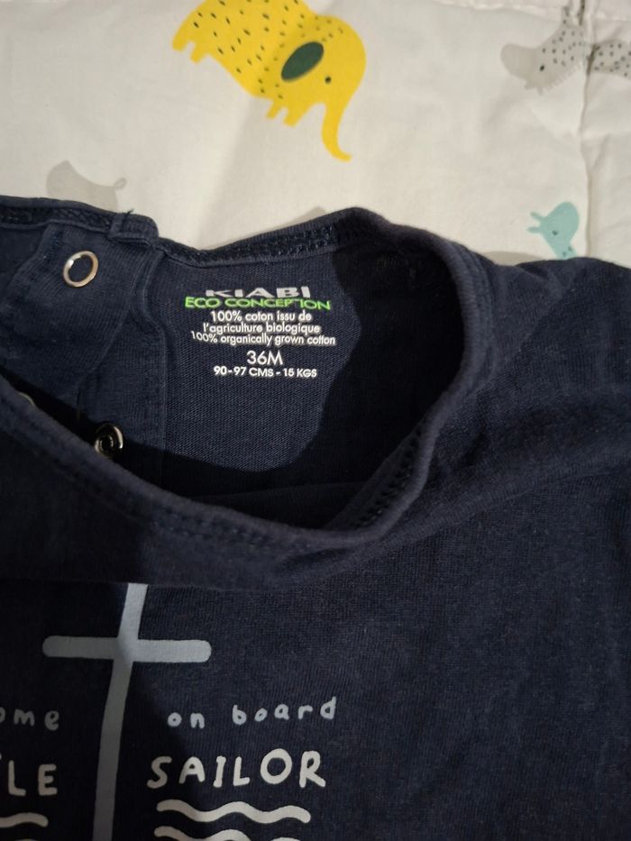 Tee-shirt MC 36 mois - photo numéro 3