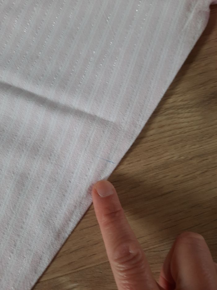 Pantalon/bas de pyjama fille rayé rose et blanc TAO 4 ans - photo numéro 5